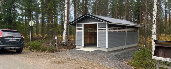 Tulla, Huumontien alkukeräyspiste Kangasniemellä