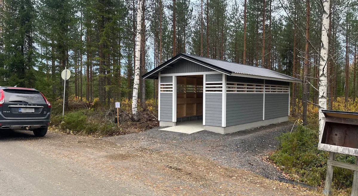 Tulla, Huumontien alkukeräyspiste Kangasniemellä